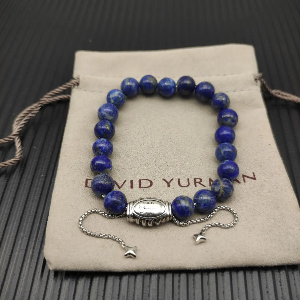 David Yurman Retractable Lapis Lazuli Bracelet